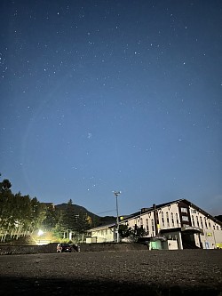 満点の星空