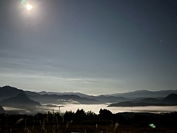 夜の雲海